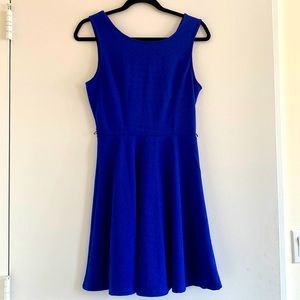 Sapphire skater dress